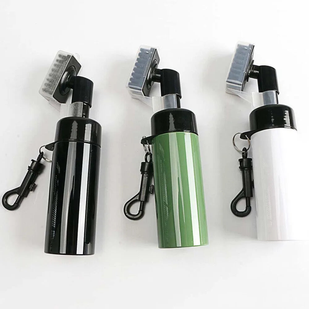 Professional Golf Club Cleaner Brush Automatic Water Plastic Golf Groove Cleaner Portable Golf Accessories Golf Cleaning Kit