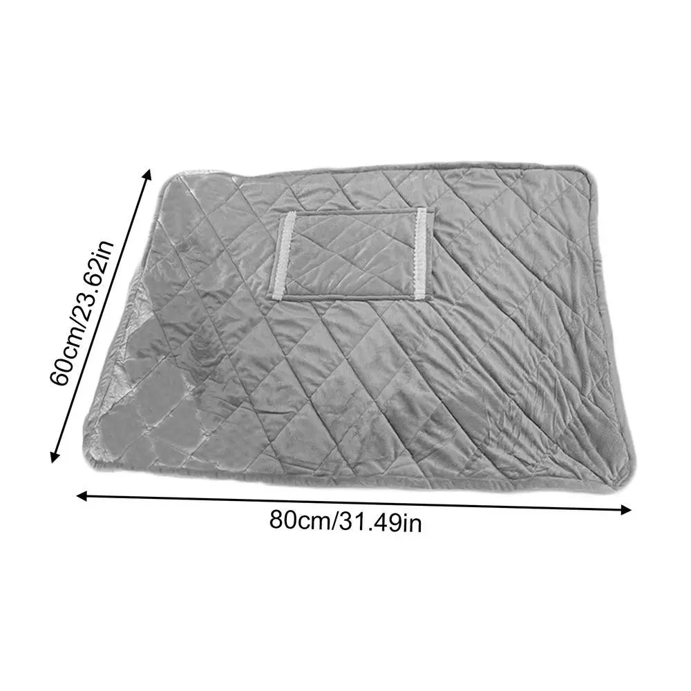 Winter Electric Heater Blanket USB Cordless Heated Blanket Washable Safe Heating Blanket Nap Soft Heating Pocket Blanket Shawl