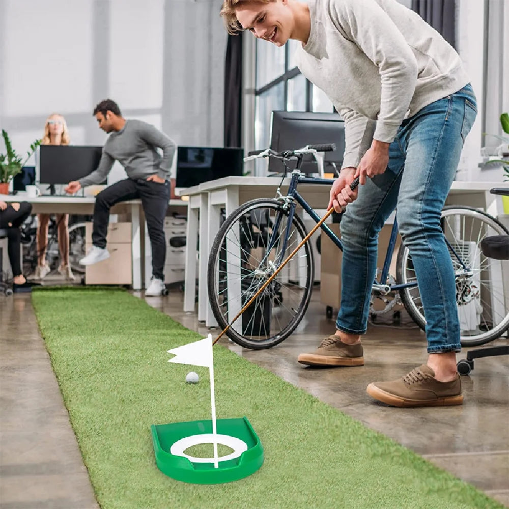 Golf Swing Trainer Plate Golf Putting Training Aids Golf Simulator Golf Sport Practice for Home Party Game Golf Accessories