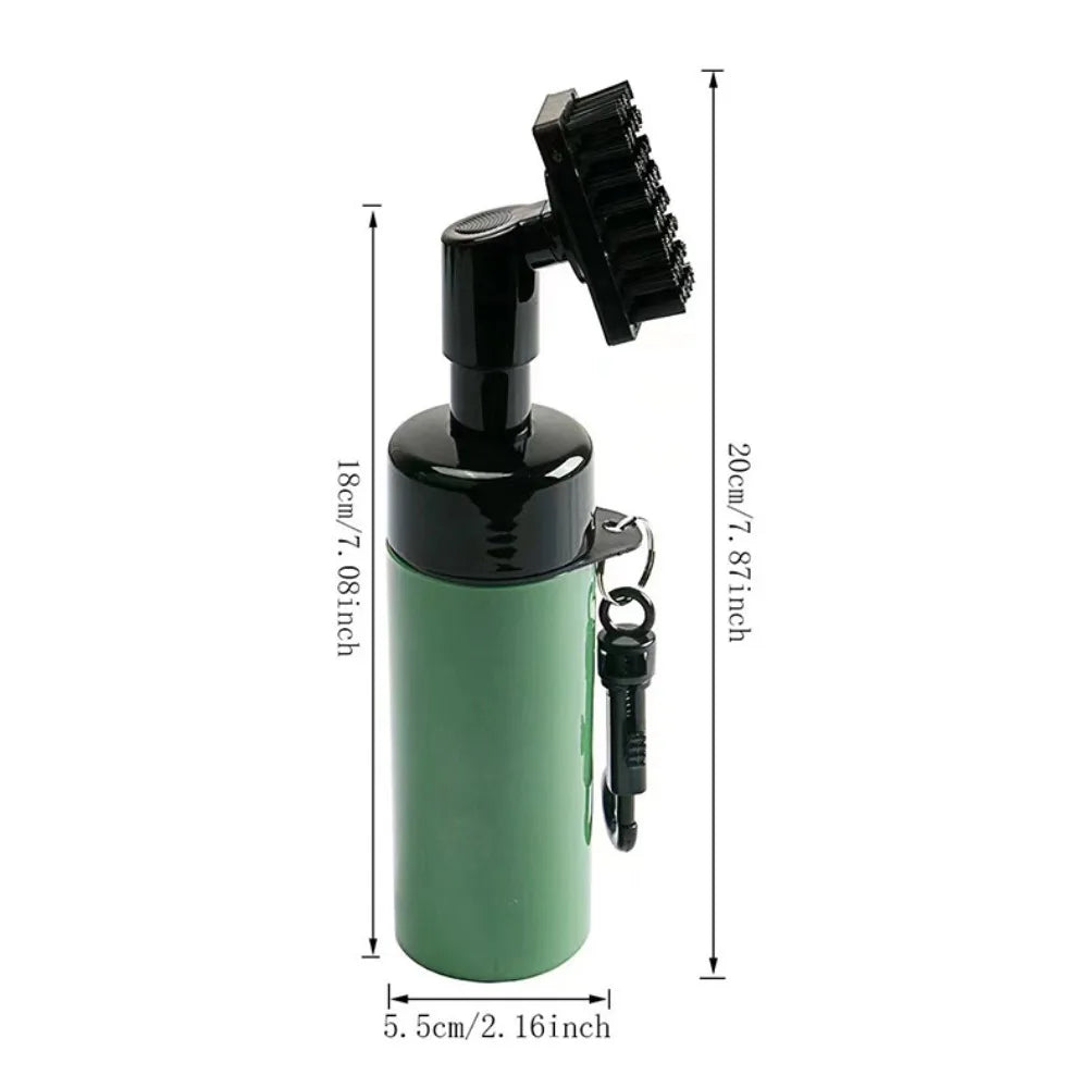 Professional Golf Club Cleaner Brush Automatic Water Plastic Golf Groove Cleaner Portable Golf Accessories Golf Cleaning Kit